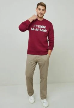 Next ENGLAND FOOTBALL CREW - Sweatshirt - Red It's Coming Home