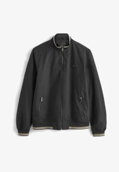 Next SHOWER RESISTANT TIPPED FUNNEL NECK STANDARD - Bomberjacke - Black -Next 03dadaaee83f4693a8a0019379475a83