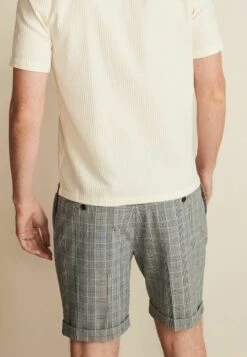 Next SEERSUCKER STANDARD - Shorts - Grey -Next 05f5cc4e9b634d41a754f57afdb032d0