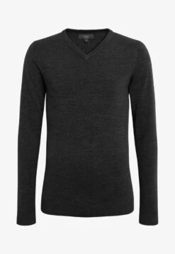 Next SOFT TOUCH V-NECK - Strickpullover - Grey 11 Next SOFT TOUCH V-NECK - Strickpullover - Grey -Next 07cf937647394c62b7d4227e0046e92f