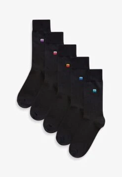 Next 5 PACK EMBROIDERED - Socken - Black Gold Trident -Next 0809a46700de43f1b7701d533c830377