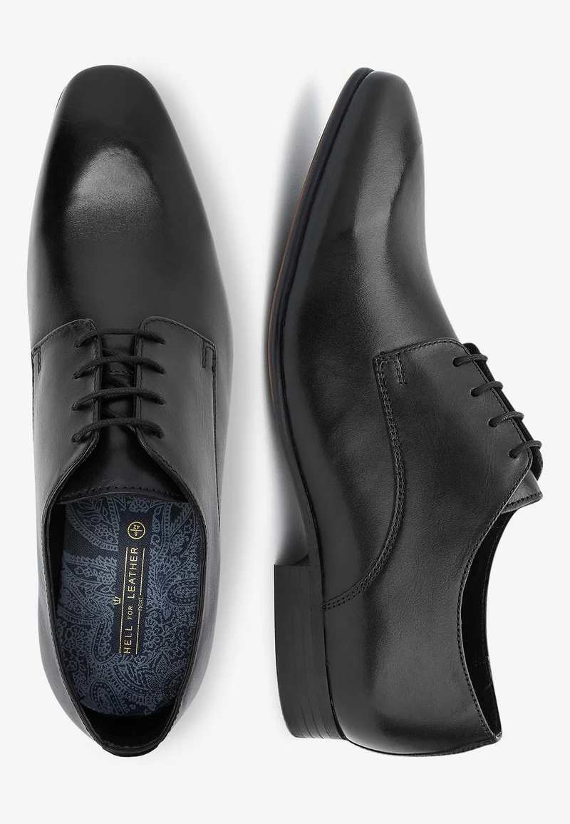 Next TAN DERBY SHOES - Business-Schnürer - Black 4 Next TAN DERBY SHOES - Business-Schnürer - Black – Bild 2