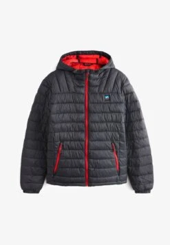 Next QUILTED - Winterjacke - Navy Blue Red -Next 0d0a29bfc9d64ead8ff5c0faf2a24681