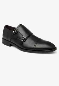 Next DOUBLE MONK TOE CAP - Business-Slipper - Black -Next 0fa91867aee2410c978f04434682441f