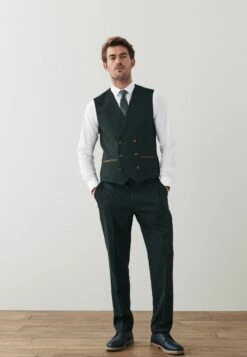 Next TRIMMED STANDARD - Anzugweste - Green -Next 12746ec7675d45598093d3c7bd40a98c