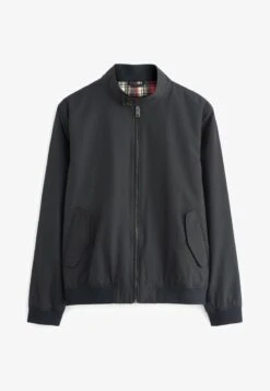 Next SHOWER RESISTANT HARRINGTON STANDARD - Übergangsjacke - Black -Next 12f36ee0d3f147ddb3b3aeda5db184bc
