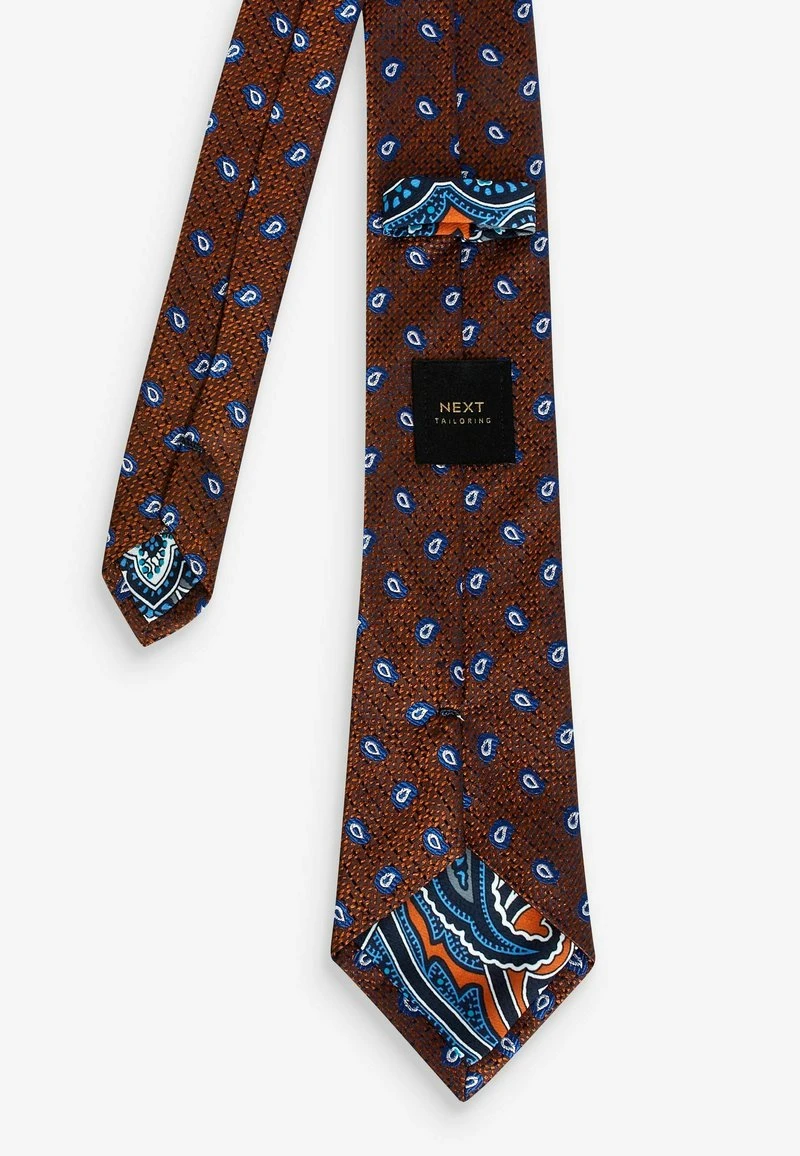 Next PATTERN REGULAR - Krawatte - Rust Brown Paisley 4 Next PATTERN REGULAR - Krawatte - Rust Brown Paisley – Bild 2