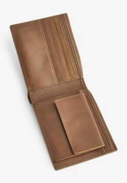 Next TEXTURED STANDARD - Geldbörse - Tan Brown -Next 13cdddd12818433aaaa8b621689e4207