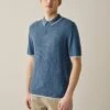 Next TEXTURED STANDARD - Poloshirt - Blue -Next 16e4c6cb5e724b4b847f910f8b45e6d9