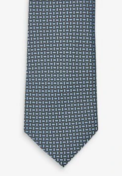 Next Krawatte - Blue Geometric -Next 17174f23e1804088bfe2080666f0a26b
