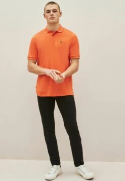 Next REGULAR - Poloshirt - Bright Orange -Next 1744cf68c2cf4e97a9c9aff0dafaf73e