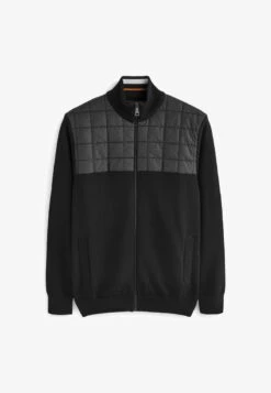 Next QUILTED STANDARD - Strickjacke - Black -Next 174f4e81b7be40fcbd3851537abebe8b