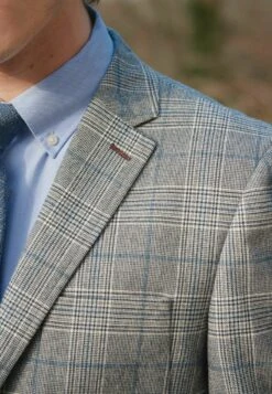 Next NOVA FIDES CHECK SLIM - Sakko - Light Blue -Next 1a1f9297816543b1906ab25582812dab