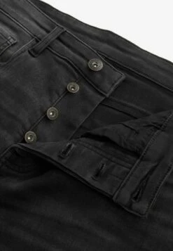 Next MOTION FLEX SOFT TOUCH - Jeans Straight Leg - Black -Next 1b04d625e61c487598b036e9b7d0688d