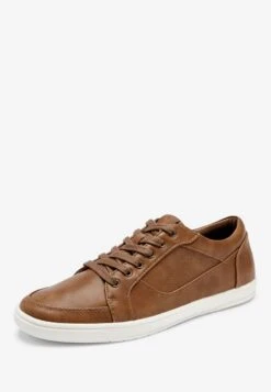 Next TAN PERFORATED TRAINERS - Sneaker Low - Brown 10 Next TAN PERFORATED TRAINERS - Sneaker Low - Brown -Next 1ca22a5b22a84e89bb847ce83b388a17