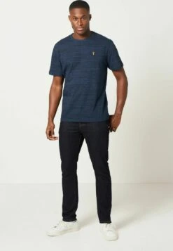Next STAG MARL - T-Shirt Basic - Navy Blue