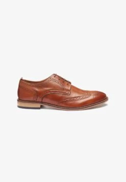 Next CONTRAST BROGUES WIDE FIT - Business-Schnürer - Tan Brown -Next 2059bbfd23554b8585639622f48d02c8 1