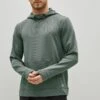Next ACTIVE SPORTS TEXTURE - Kapuzenpullover - Grey -Next 2137859a45da4685b7fa193b69e25f22