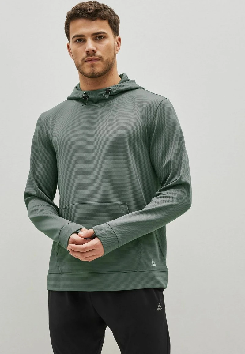 Next ACTIVE SPORTS TEXTURE - Kapuzenpullover - Grey 3 Next ACTIVE SPORTS TEXTURE - Kapuzenpullover - Grey