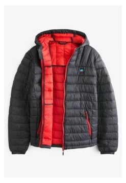Next QUILTED - Winterjacke - Navy Blue Red -Next 224610e6704c4c41869112553118b990