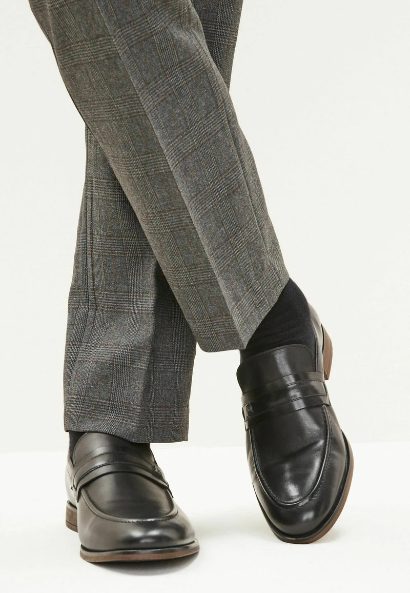 Next SADDLE LOAFERS - Business-Slipper - Black Leather 8 Next SADDLE LOAFERS - Business-Slipper - Black Leather – Bild 6