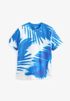 Next PATTERN - T-Shirt Print - Blue Palm Leaf -Next 25d040be5d894f9797cce7b82e10e9bc