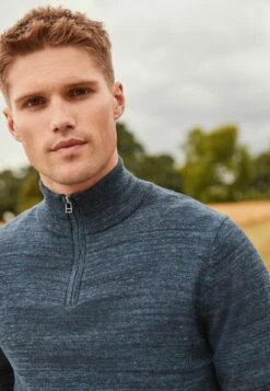 Next RICH - Strickpullover - Navy Blue -Next 261d9cb67ca54d998f0d9c00db946fea