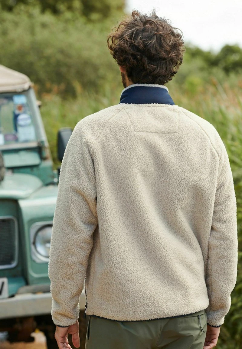 Next BORG TOP ZIP THROUGH FUNNEL NECK - Fleecejacke - Ecru Cream 5 Next BORG TOP ZIP THROUGH FUNNEL NECK - Fleecejacke - Ecru Cream – Bild 3