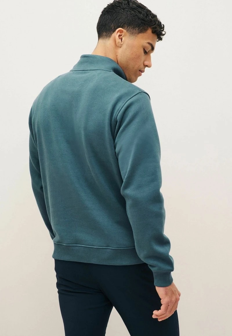 Next BUTTON NECK STANDARD - Sweatshirt - Blue 4 Next BUTTON NECK STANDARD - Sweatshirt - Blue – Bild 2