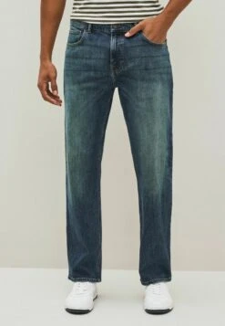 Next ESSENTIAL STRETCH STANDARD - Jeans Relaxed Fit - Dark Blue