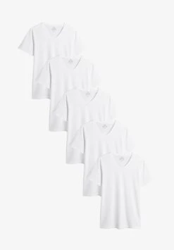 Next 5 PACK - T-Shirt Basic - White