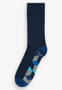 Next FOOTBED 5 PACK - Socken - Navy -Next 2d48d44bf0a342f091b727f994d23e28