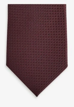 Next TEXTURED TIE - Krawatte - Dark Purple -Next 2d6ac3688cc940149868330d73da5ea6