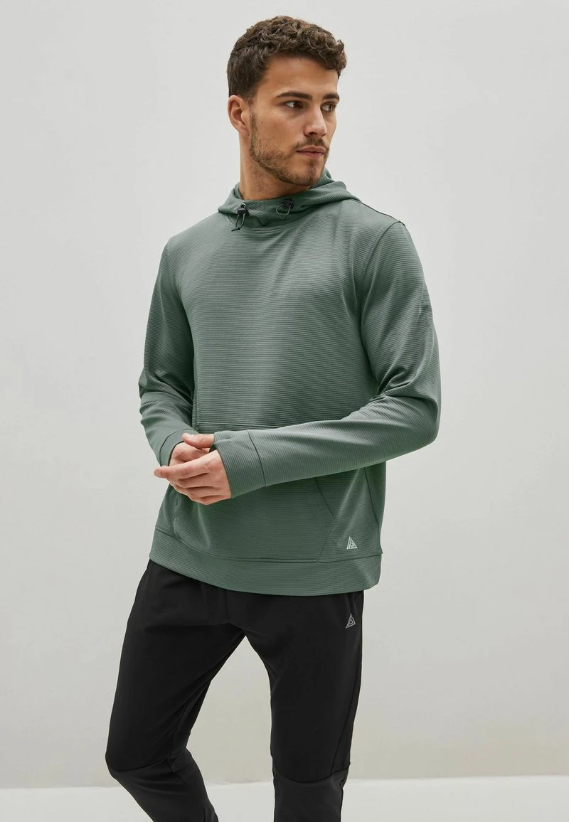 Next ACTIVE SPORTS TEXTURE - Kapuzenpullover - Grey 5 Next ACTIVE SPORTS TEXTURE - Kapuzenpullover - Grey – Bild 3