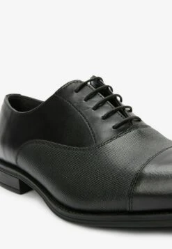 Next OXFORD TOE CAP STANDARD - Business-Schnürer - Black -Next 2eb213b4956a4f6aaf689b7aee65dda3