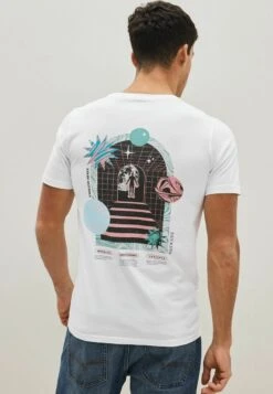 Next PRINTED GRAPHIC STANDARD - T-Shirt Print - White -Next 324719cff53e45488e57c86fb99cdd49 1