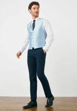 Next STANDARD - Weste - Light Blue Spot 10 Next STANDARD - Weste - Light Blue Spot -Next 337e7514983e4f28b736c07289d2a5ae