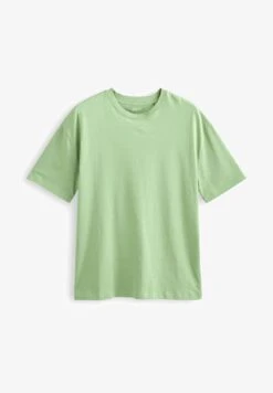 Next ESSENTIAL CREW NECK - T-Shirt Basic - Green