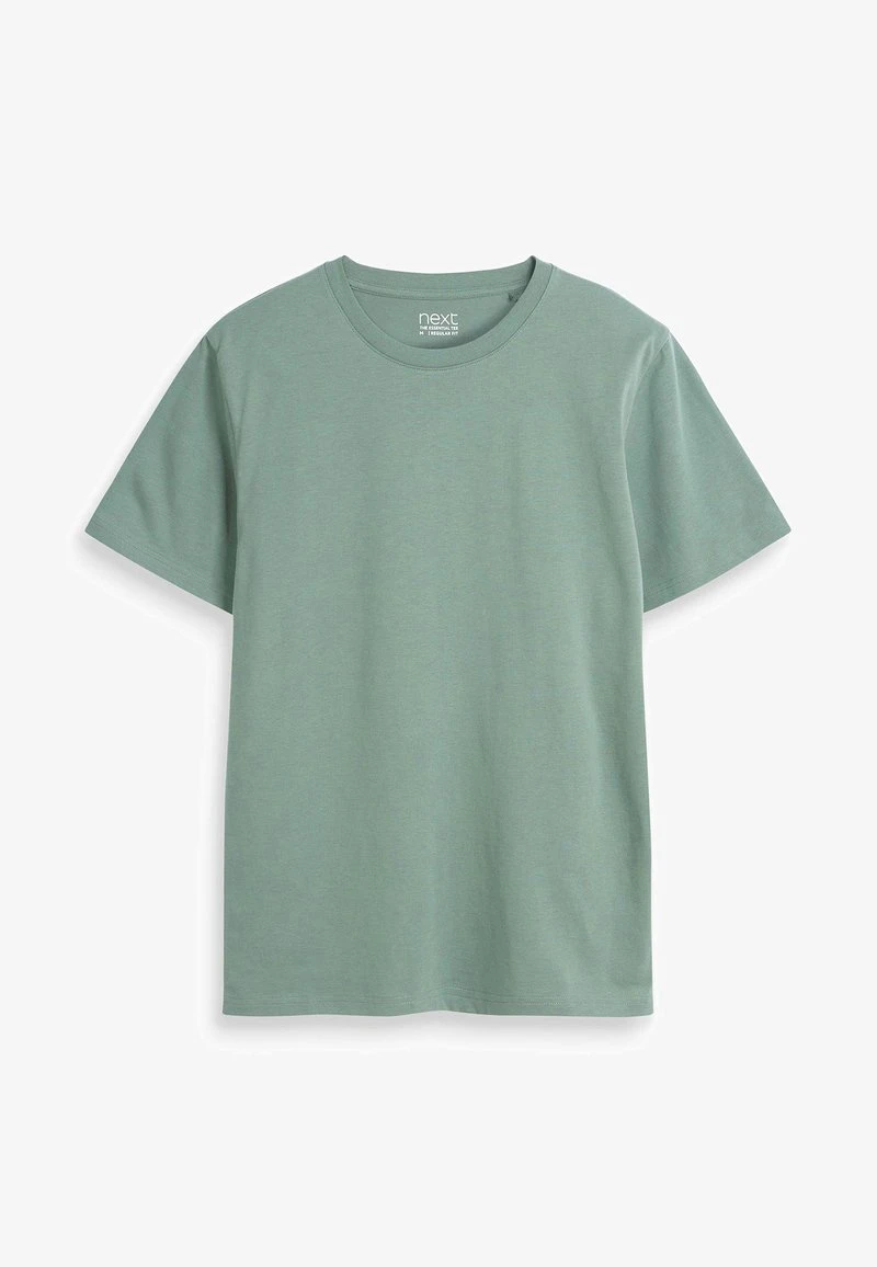 Next T-Shirt Basic - Sage Green 6 Next T-Shirt Basic - Sage Green – Bild 4