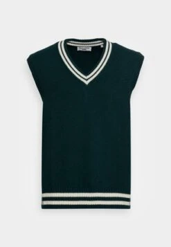 Next CHRISTMAS SLEEVELESS - Strickpullover - Blue -Next 36a8043a40854fbab56f57bd9f717c19