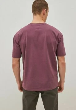 Next ESSENTIAL CREW NECK - T-Shirt Basic - Dusky Purple -Next 3716fdafcb3b4009b56a887124e6f215