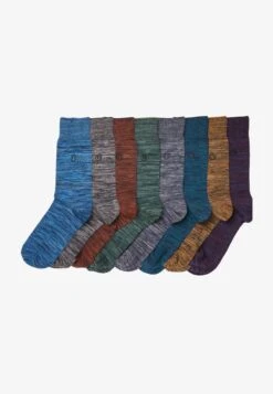 Next EIGHT PACK - Socken - Blue Grey -Next 37409841a7cb4f3c923c29358cada783