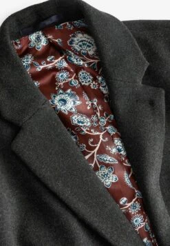 Next EPSOM - Kurzmantel - Grey -Next 3752302c117a4b7a833f49be8580fc7b