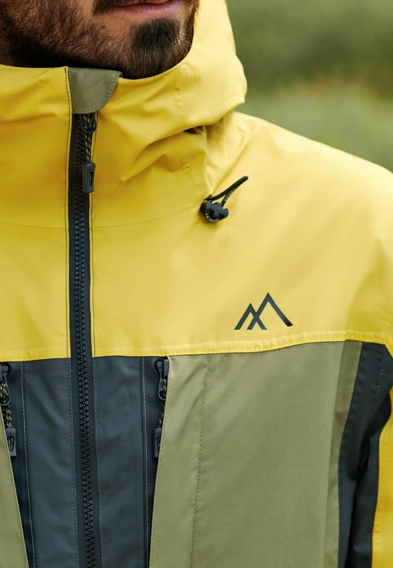 Next LINED WATERPROOF STANDARD - Regenjacke / Wasserabweisende Jacke - Yellow Grey 7 Next LINED WATERPROOF STANDARD - Regenjacke / Wasserabweisende Jacke - Yellow Grey – Bild 5