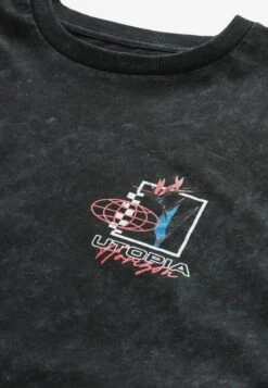 Next ACID WASH GRAPHIC STANDARD - T-Shirt Print - Black -Next 380b85ecc3814d23ab5da2ea97095d0f