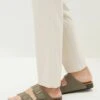 Next DOUBLE STRAP STANDARD - Pantolette Flach - Taupe -Next 3b6ac90ad38b4f68b5452f84e79d9e6a