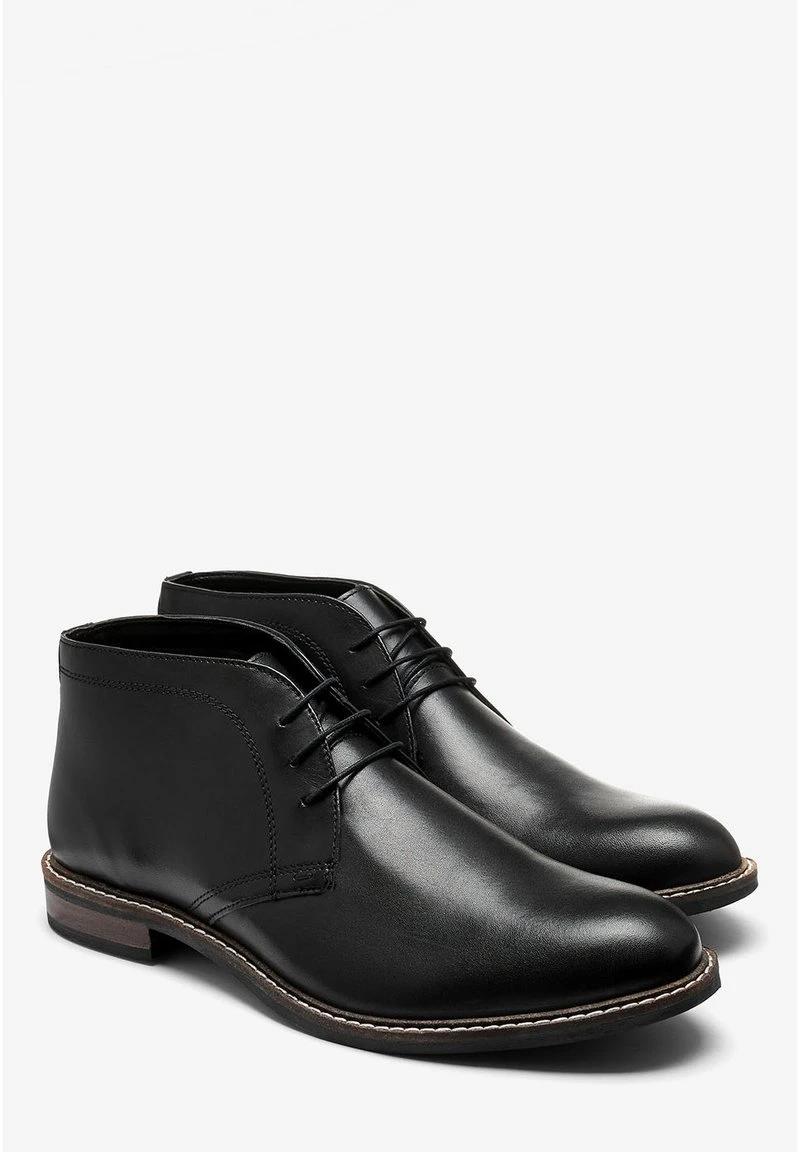 Next TAN CHUKKA BOOTS - Business-Schnürer - Black 6 Next TAN CHUKKA BOOTS - Business-Schnürer - Black – Bild 4