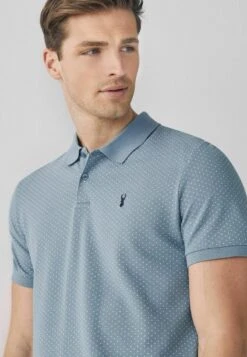 Next PIQUE - Poloshirt - Blue Print -Next 3da15468c0ce446eb8f63abfb94abe38