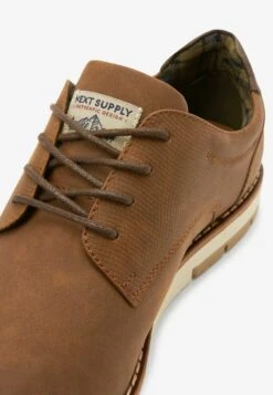 Next STANDARD - Sportlicher Schnürer - Tan Brown -Next 3f57df2507f14154a526f1807f5b8f21