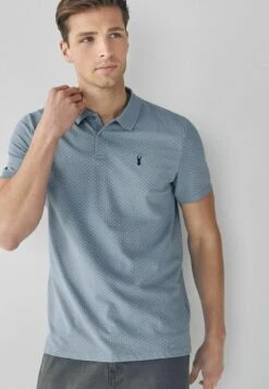 Next PIQUE - Poloshirt - Blue Print -Next 40338532acdb40b39a8d6f45c1d38784 1